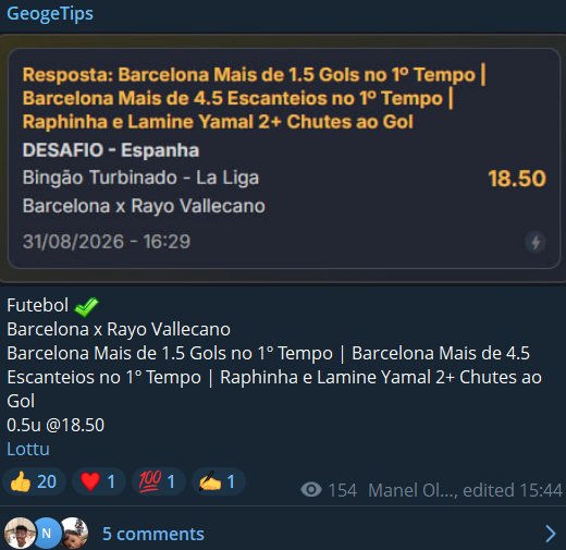 GeogeTips's tweet photo. 🟣FECHAMENTO SEMANAL (25 A 31/08)

Mais uma semana sensacional aqui no Roxo: +55.36u
(ainda temos 2 apostas em aberto pra hoje)

Vale mencionar o lindíssimo green na @18.50 hoje

E amanhã tem o resultado do mês! https://t.co/puexWOjw8o