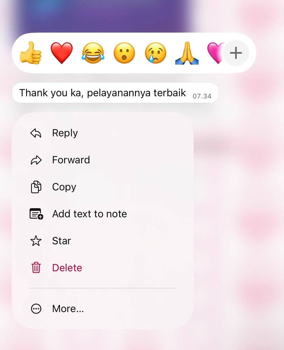 cherishesite's tweet photo. omg happy dapet pesan manis di pagi ini :3 🤍 https://t.co/T6wfD4Dhj2