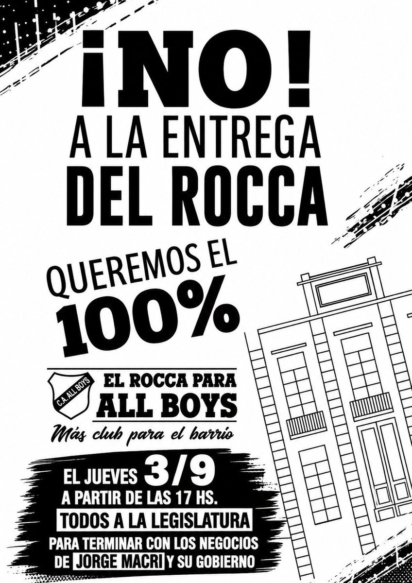 elroccaparaAB's tweet photo. Nada de arreglos a espaldas del barrio y el club! https://t.co/WAYHbANwzP