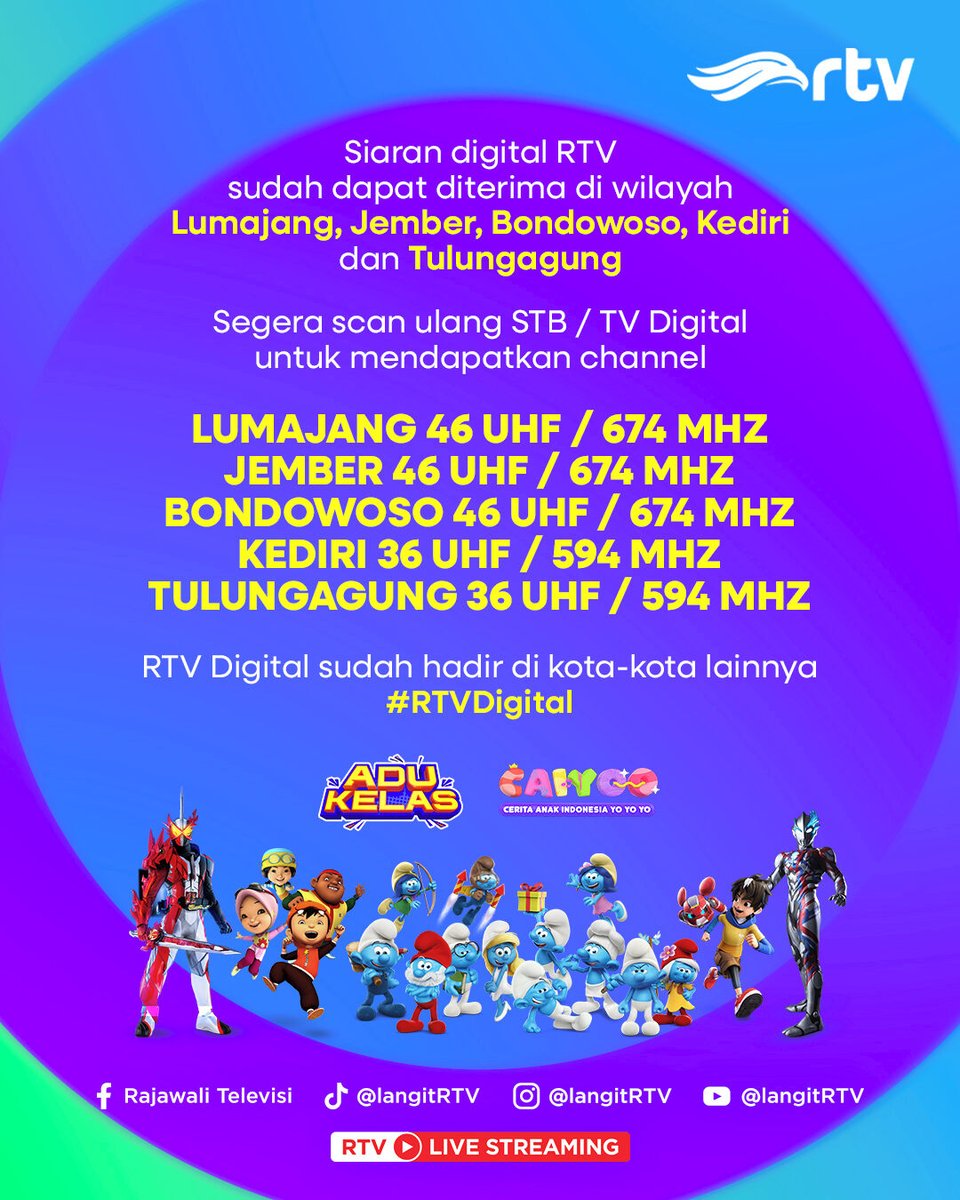 langitRTV's tweet photo. Kekacauan di Kota Mou harus segera dihentikan. 

Jangan lewatkan “𝗠𝗘𝗧𝗔𝗟 𝗖𝗔𝗥𝗗𝗕𝗢𝗧”, pkl 09.00 WIB hanya di RTV Makin Cakep!⁣⁣
⁣⁣
#RTVDigital https://t.co/W1UAIWKCIi