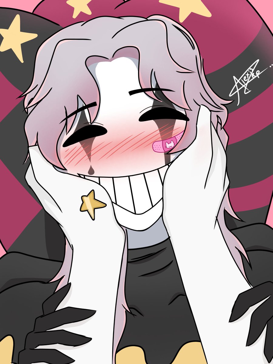 No_ahdx's tweet photo. #TFC #Pierrot No quedó tan bien, aún no se cómo dibujar su pelo  ⭐ https://t.co/7VHvue8ser