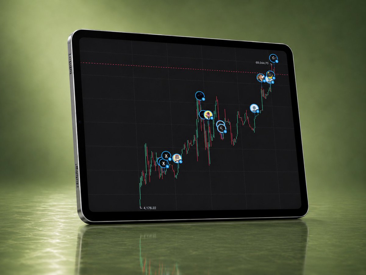 pons_dex's tweet photo. X bubbles are live.

Every mention pinned to the exact candle. Early callers at the bottom, the crowd at the top. The chart keeps the receipts.

https://t.co/xMdI1PENYx https://t.co/pfLfqqfrUJ