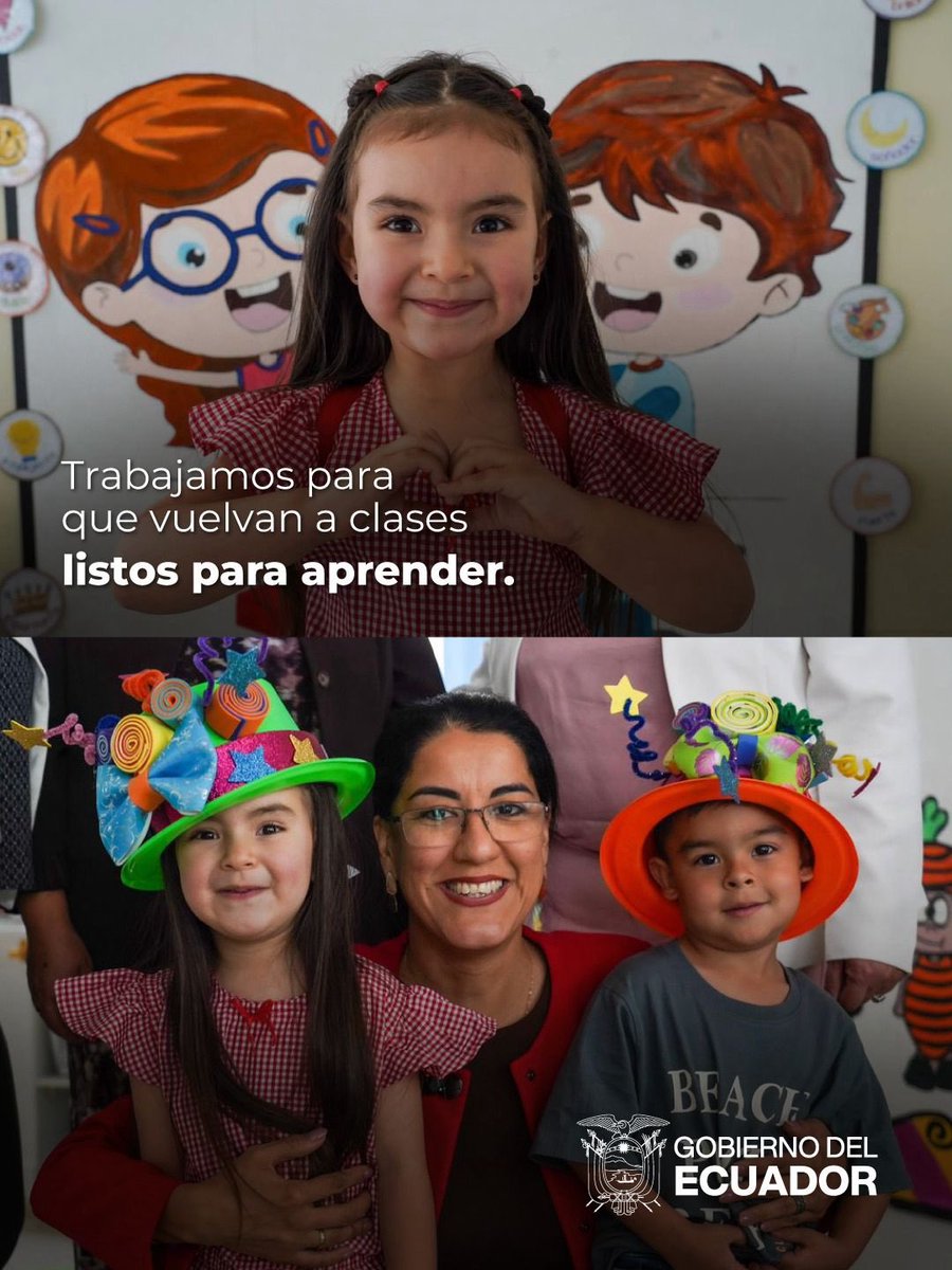 GildaAlcivarOk's tweet photo. 🎒📚 Ahí empieza todo.

En cada uniforme hay mucho más que una prenda: hay trabajo, oportunidades y el compromiso de acompañar a nuestros niños y jóvenes en el inicio de un nuevo año escolar. https://t.co/hM6JFvsYru