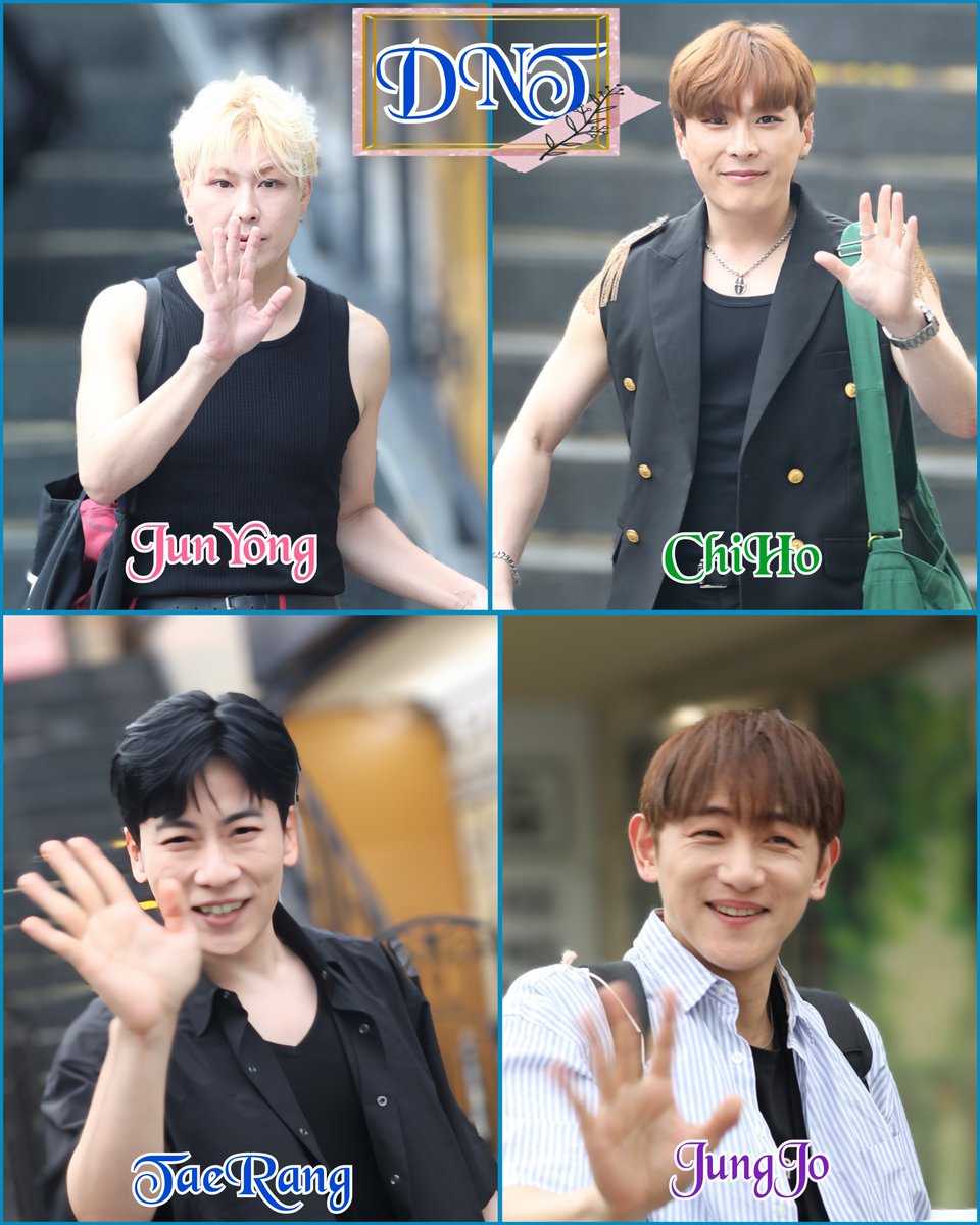 AllTjc's tweet photo. @DNT_JP_official @DNT_JunYong 
@DNT_ChiHo 
@DNTTaeRang 
@DNT_JungJo 

今シーズンもおつかれさまでした。😊
DNT와 함께 보낸 올해의 뜨거운 여름이 끝났어요.
멋진 추억을 만들어 주셔서 감사합니다.
다시 가을의 시원한 계절에 만나길 바랍니다.

#DNT 
#JunYong #ChiHo 
#TaeRang #JungJo https://t.co/9dIuyeoMtC