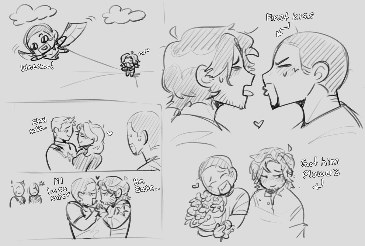 Bizzybunnny's tweet photo. #sambucky Doodles ( ᐛ )و https://t.co/SpuMN2GvDa
