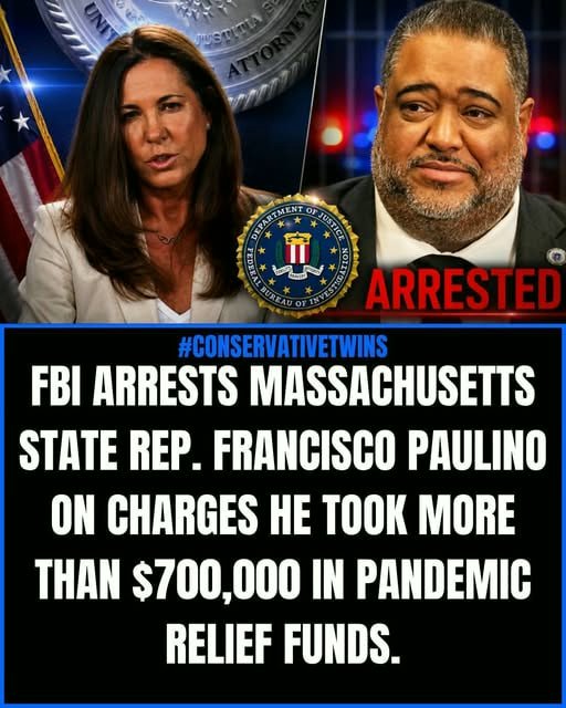 ElephantSignal's tweet photo. 🚨ALERT: DEM STATE REP FRANCISCO PAULINO INDICTED ON 11 COUNTS 

“Wire fraud and money laundering.”  

COVID RELIEF TURNED INTO A PERSONAL ATM  

WHEN DO THEY START LOCKING UP THE REST OF THE FRAUDSTERS? https://t.co/mZbDTcdnQt