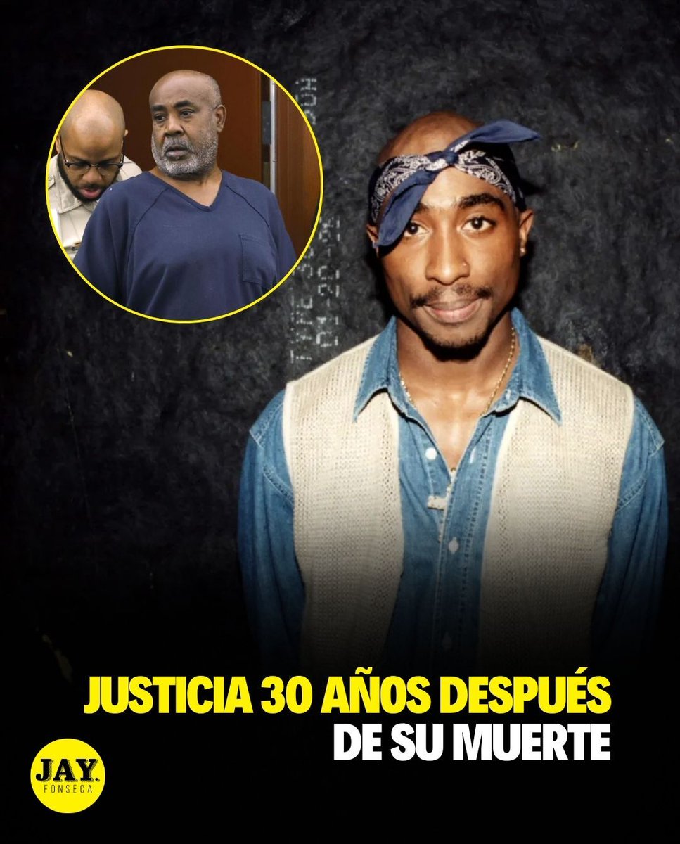 jayfonsecapr's tweet photo. 🎤 Un jurado en Las Vegas halló culpable de asesinato en primer grado a Duane "Keffe D" Davis por orquestar la muerte del legendario rapero Tupac Shakur, ocurrida hace casi tres décadas. El veredicto llegó tras solo unas horas de deliberación.

⚖️ Davis, de 63 años, es la única persona que ha enfrentado cargos criminales por el tiroteo de 1996. No se le acusó de disparar, sino de ser el "shot-caller" que planificó el ataque; bajo la ley, entregar el arma o dar la orden se castiga igual que jalar el gatillo.

🔫 Según la fiscalía, el crimen fue en represalia por una pelea esa misma noche en el lobby de un casino, donde el sobrino de Davis se enfrentó a Tupac y su séquito. Los fiscales dijeron que Davis "salió de cacería" por Tupac y por Suge Knight, cofundador de Death Row Records.

📖 Buena parte del caso se sostuvo en las propias palabras de Davis: entrevistas con la policía, videos en YouTube y sus memorias de 2019. Su defensa alegó que todo era fanfarronería para vender libros y ganar "street cred", y que no hubo evidencia física que lo ubicara en el auto.

🕯️ Tupac fue baleado varias veces la noche del 7 de septiembre de 1996 y murió seis días después, a los 25 años. Sigue siendo un ícono cultural: nominado a seis premios Grammy e incluido en el Salón de la Fama del Rock & Roll en 2017. Davis enfrenta hasta cadena perpetua.

💬¿Qué opinas de que este caso se resolviera casi 30 años después? ¿Crees que se hizo justicia para Tupac? 

Fuente: NBC News

#Tupac #DuaneDavis #KeffeD #TupacShakur