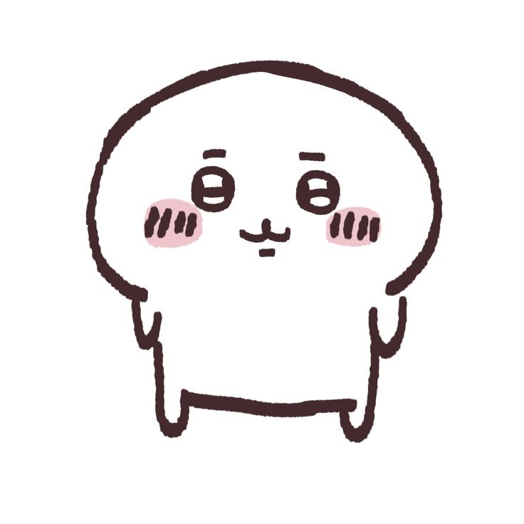 Lucillily's tweet photo. ....eu vi uma base de chiikawa no pinterest e pensei "heh nossa seria mto legal se eu fizesse isso com a minha sona!!"...mas daí a base sem nada ja fica igual a ela https://t.co/IyGBOnZZS1