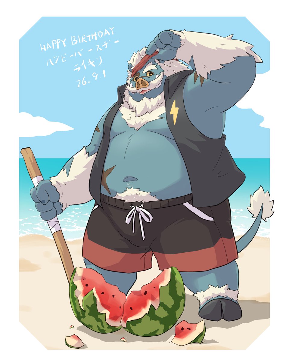 VIST_HAR's tweet photo. 夏のライキリ，お誕生日おめでとう❤。
#クレサガ 
#クレイヴ・サーガ https://t.co/qvo2xgHo9T