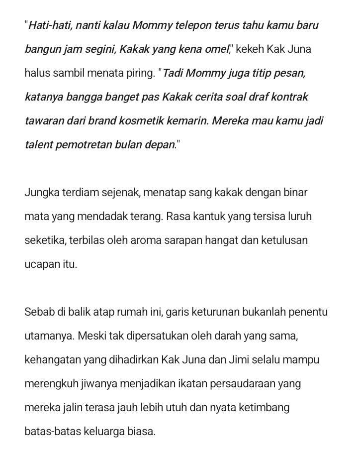 velvetBee_'s tweet photo. 8. Sedikit tentang ade jungka https://t.co/QKimsM5JXX
