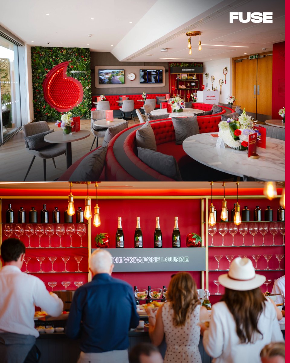LeidaZausctwp's tweet photo. Another fantastic year at Wimbledon with Vodafone’s The Nation’s Network campaign. From tennis challenges and prizes to photo moments and charging stations, Southern Village welcomed thousands of fans. Fuse also delivered premium hospitality, https://t.co/Rd5lODhau6