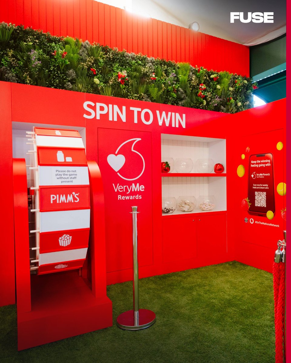 LeidaZausctwp's tweet photo. Another fantastic year at Wimbledon with Vodafone’s The Nation’s Network campaign. From tennis challenges and prizes to photo moments and charging stations, Southern Village welcomed thousands of fans. Fuse also delivered premium hospitality, https://t.co/Rd5lODhau6