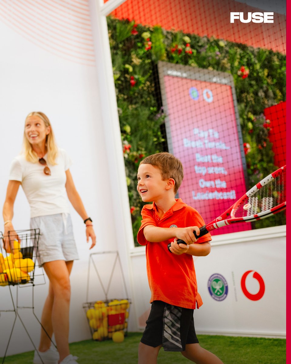 LeidaZausctwp's tweet photo. Another fantastic year at Wimbledon with Vodafone’s The Nation’s Network campaign. From tennis challenges and prizes to photo moments and charging stations, Southern Village welcomed thousands of fans. Fuse also delivered premium hospitality, https://t.co/Rd5lODhau6