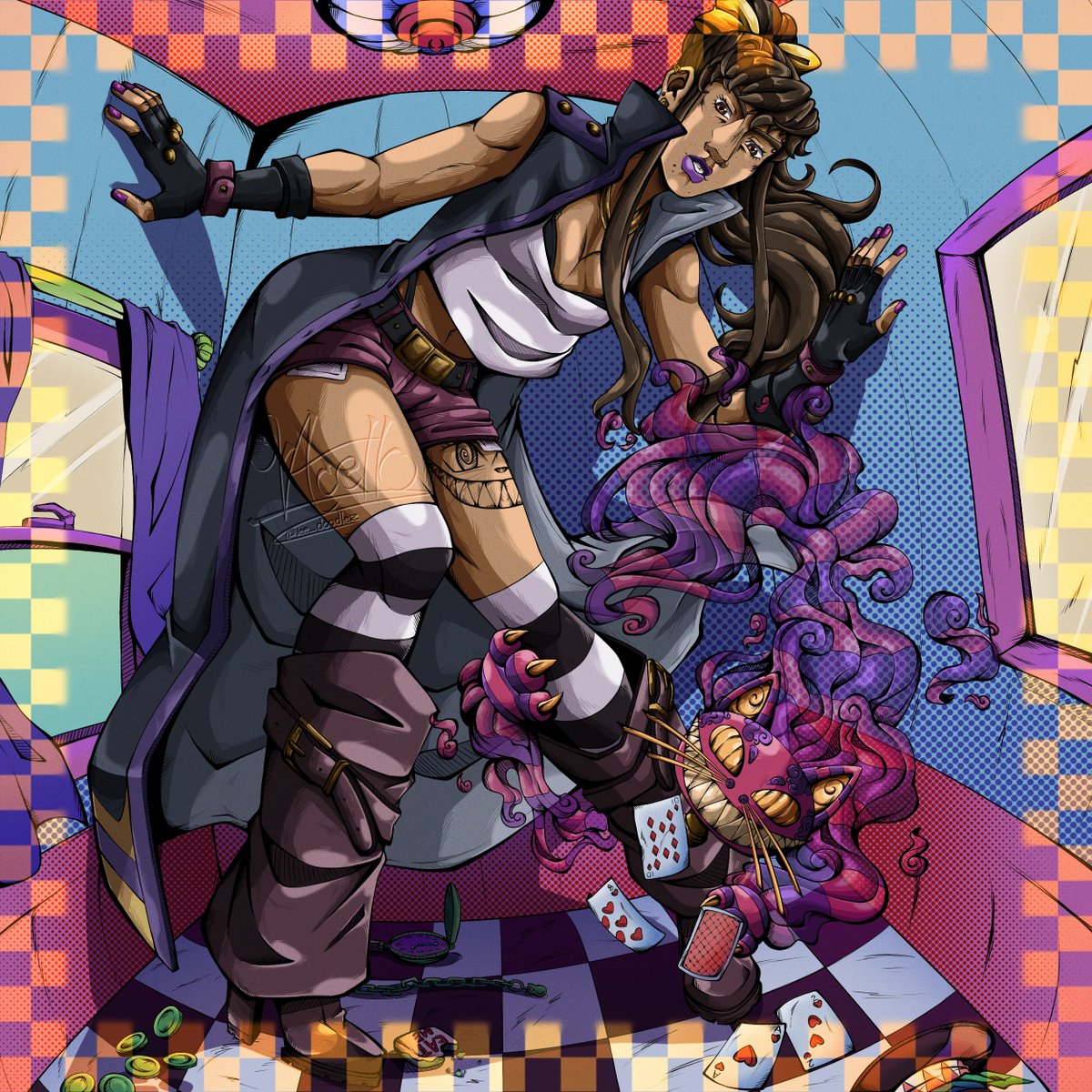 vee_doodlez's tweet photo. Teehe more of my jojos oc 😋
'
#jjba #jojooc #jjbaoc https://t.co/FAox7oObZU