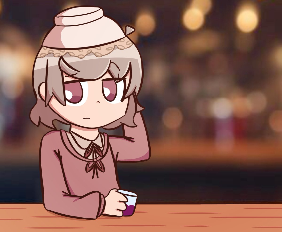 ArtFG_765's tweet photo. Nameless in da bar (Fanart for @shimejimee) https://t.co/BZVHRnrXC8