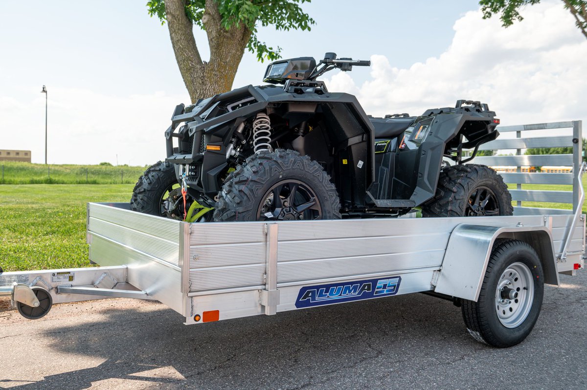 MillyOrigetd3h's tweet photo. The Aluma 6310 ESA utility trailer is now available at a promotional price of $2, 545. Call us today: (515) 972-4554. https://t.co/e7cXTA4GRa