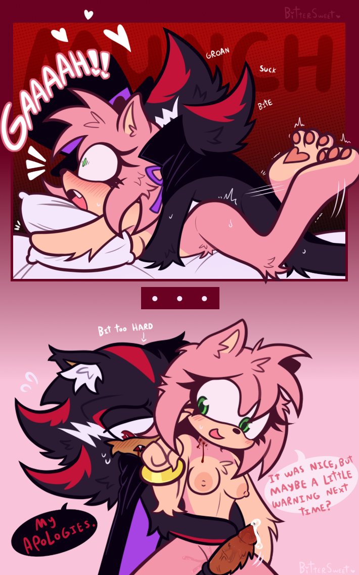 SoBitterSweets's tweet photo. Day 1: Fantasy + Neck
⚠️Slight Warning for blood!
#sonicnsfw #shadamynsfw #ShdamyNSFWeek https://t.co/7yb61UOWcG