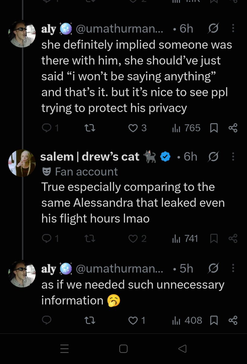 clairoslaser's tweet photo. saying this and literally being best friends with a 30 year old stalker who's talks about his personal life 24/7 https://t.co/k8OsoNGGZo