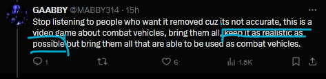 HolUpWhat_16's tweet photo. @k_bi11 @MABBY314 @WarThunder >"keep it as realistic as possible"
>vehicle never existed in the first place
not to mention "production" variant is completely fucking paper considering they couldn't even finish the "prototype"
I'd also be fine if they wanted to remove all the other fake vehicles https://t.co/ydTKTFoLwN