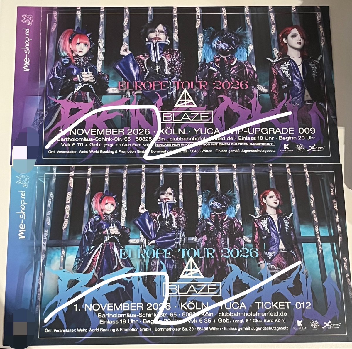 ruminasuu's tweet photo. First thing I did when coming home was FINALLY open my BLAZE ticketssss 🥹🥹 I’m even more excited now omgmgmgmg only 61 more days I CANT WAITTTTT
The tickets are so so gorgeous too 😭🫶🏻 https://t.co/GQUi5c2IRf