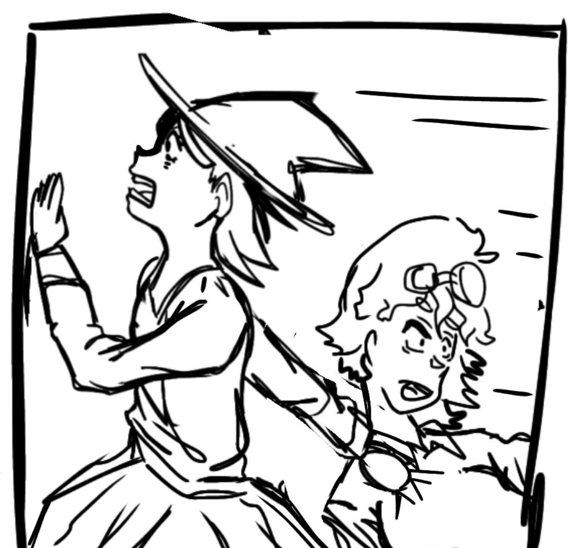 Single_ayai's tweet photo. Esta parte del sketch que estoy haciendo me da mucha risa (me doy risa a mi mismo eso no creo que sea muy cuerdo) https://t.co/cI5r2UTb7T