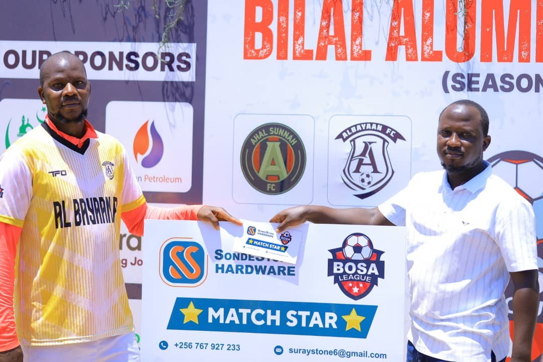 BosaLeague's tweet photo. ⭐ MATCH STAR! ⭐
Arafat of Albayan FC stole the show! 🔥⚽ Big performance, big impact! 👏🏆
#BOSALeague #AlbayanFC https://t.co/fBuQTYjsJp