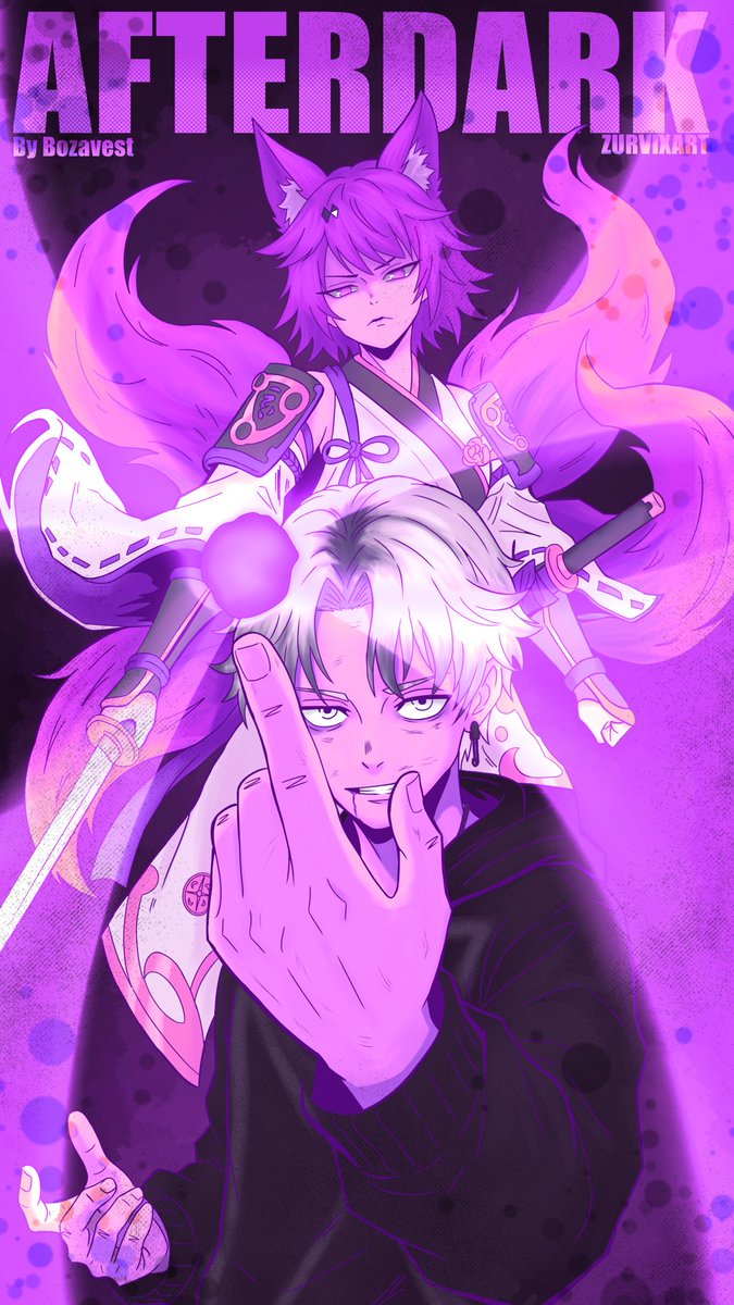 ZurVix0's tweet photo. Fanart for @Bozavest of his game After Dark #art #fanart https://t.co/IsMS5pOHkN