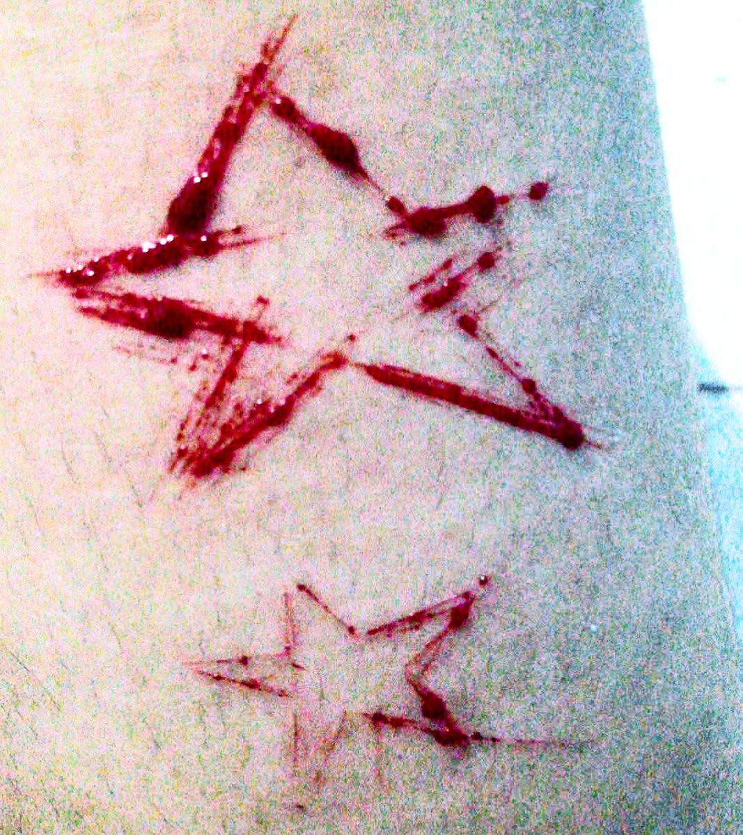 mensotlgan6's tweet photo. 🩸 SFX makeup! Just paint, nothing real 🎃
#sfxmakeup #shrtwt https://t.co/aJAuLRYCAW