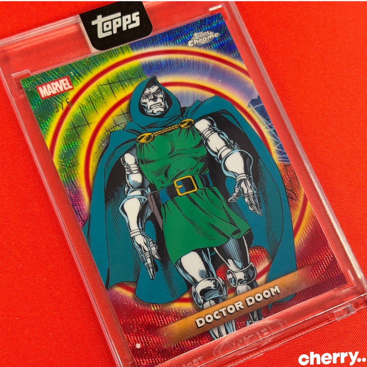 cherrycollect's tweet photo. Counting down to Doomsday with 2026 @topps Marvel Mint. Check out those sketches too! 🫶🍒✨ Pulled live with Cherry!
#tradingcards #marvelcards #toppscards #drdoom https://t.co/NUhzLckQH6