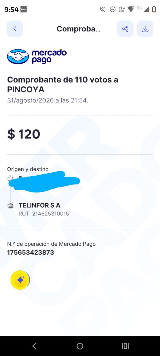 AldiiCisneroos's tweet photo. @lamasdorada Vamossss genteeee 
Yipio no se tiene que ir 
Si se puedeeee 
Pincoya al 9009 https://t.co/H3Sass5vFy