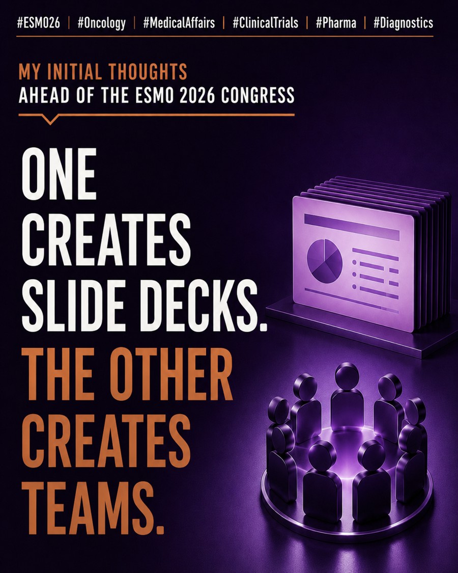 Pedro Salgueiro ESMO 2026 slide: full breakdown on linkedin. the off season lives