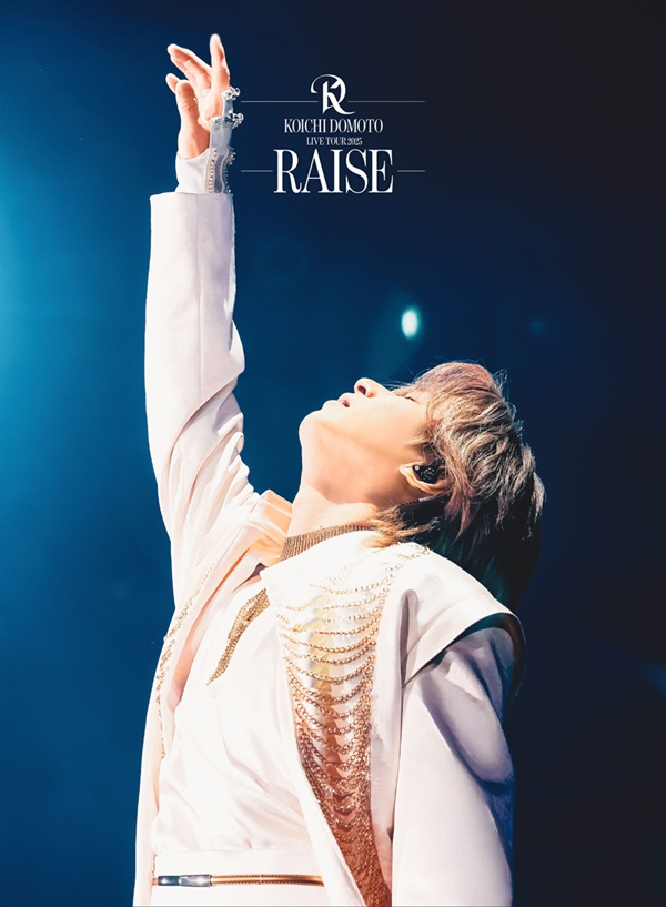 TOWER_Fukuoka's tweet photo. 【#KOICHIDOMOTO (#堂本光一) 】

限界の、その先へ——
魂を賭けたエンターテインメント
『#RAISE』遂に映像化！！✨

9月23日発売 ライブBlu-ray&amp;DVD
『KOICHI DOMOTO LIVE TOUR 2025 RAISE』
ご予約受付中です！！📢

先着特典🎁RAISE LIVE ステッカー
🔗https://t.co/jpFCrNOgyC https://t.co/yB0YeoWc7h