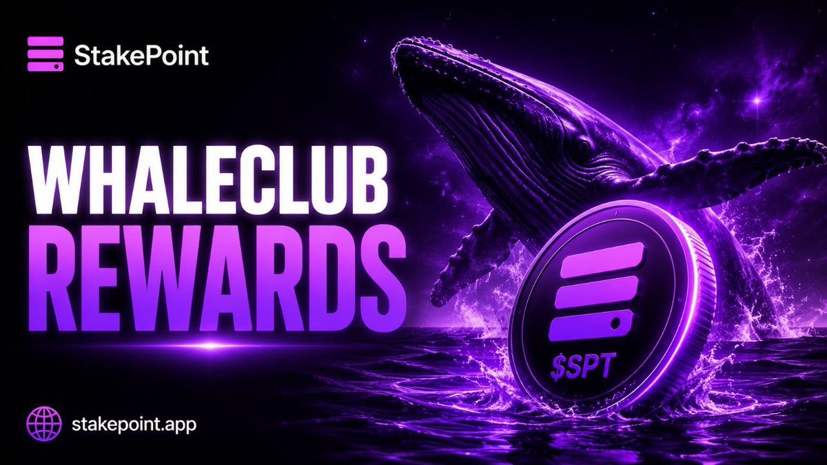 Ragna_Luck's tweet photo. Hold a minimum of 1,000,000 $SPT and you can join the whale club. 

$SPT is currently trading at $0.000171 (very affordable price). Bag more tokens to earn more points too. 

@StakePointApp is offering an opportunity to earn passive income every month by holding $SPT! 🤑💰 https://t.co/pd3lCXcXXO