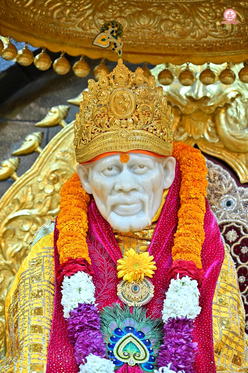 SSSTShirdi's tweet photo. *!! ॐ साई र��म !!*
*श्री साईबाबा संस्थान विश्वस्त व्यवस्था,शिर्डी*
*!! ॐ Sai Ram !!*
*Shri Saibaba Sansthan Trust, Shirdi*
≈≈≈≈≈≈≈≈≈≈≈≈≈≈≈≈≈ 
*आरती :-शिर्डी माझे पंढरपुर*
*मंगळवार ०१ सप्टेंबर २०२६*  
*Aarti :-Shirdi Majhe Pandharpur*
*Tuesday 01 September 2026* https://t.co/NbgWn1ynHe