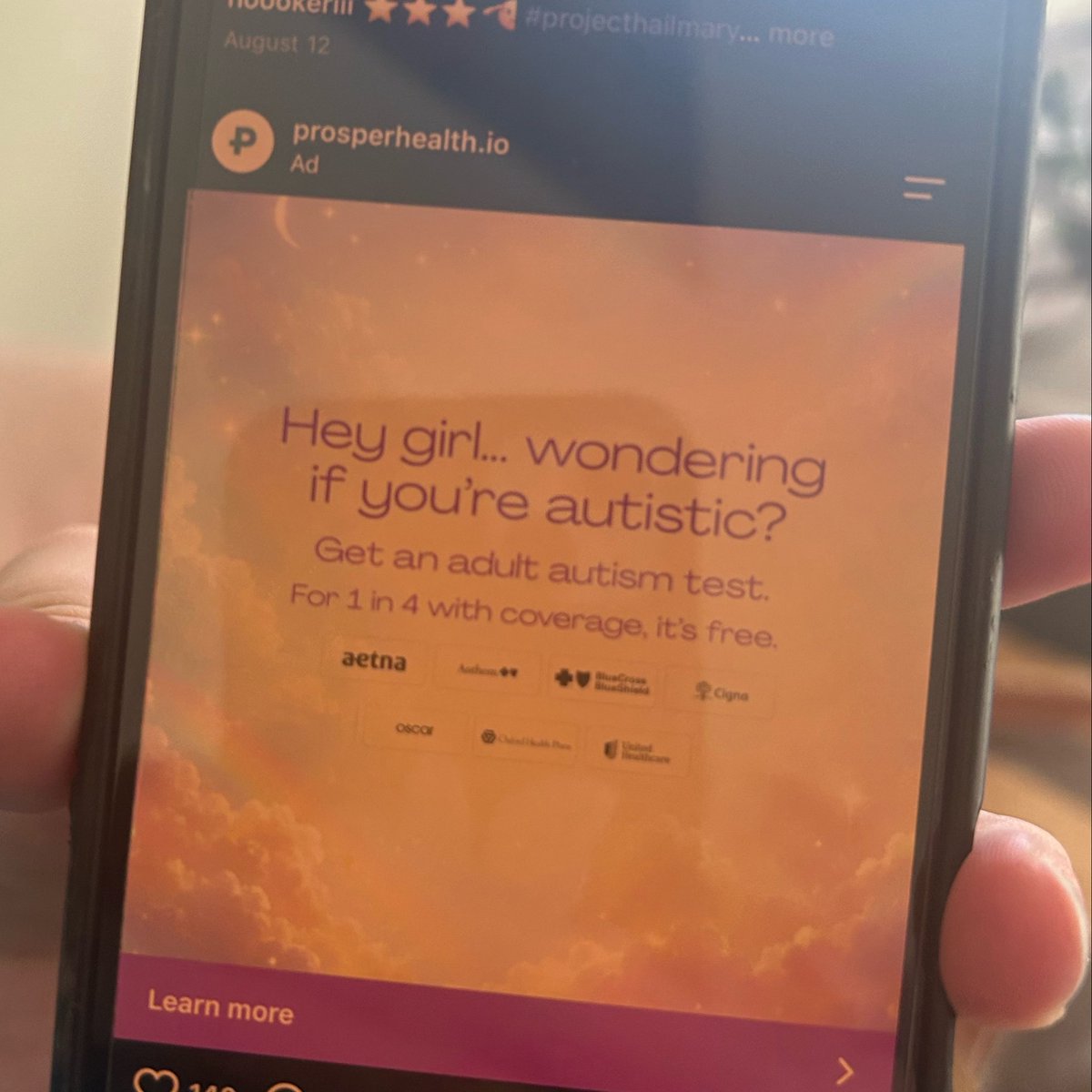 hugzlino's tweet photo. i dont need an autism test, i saw this ad and immediately thought of ryan gosling n made a meme. the answer is clear https://t.co/JJJUw06N5w