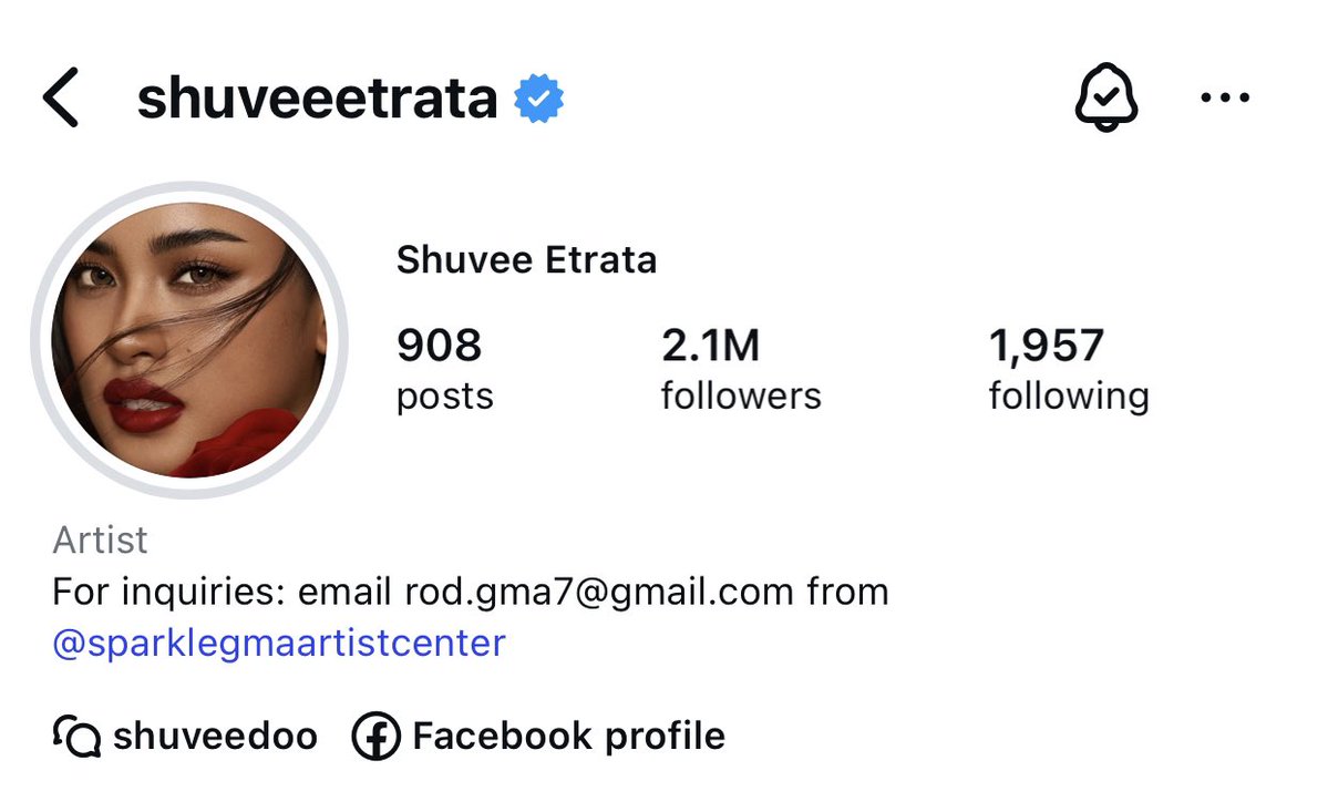 shvnthny's tweet photo. still in awe of how shuvee was able to go from 100k to 1 million after getting evicted from pbb then still gaining a year after and breaking 2 million https://t.co/5zpknx0pt9