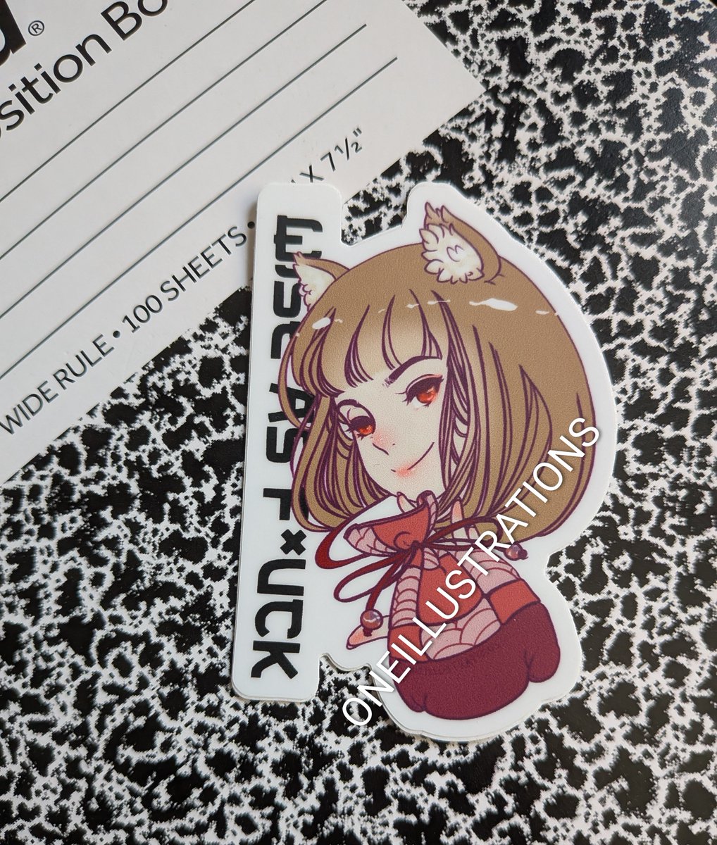 aospaghettio's tweet photo. Stickers available on my Etsy! https://t.co/r4nI9eNmyl #fanart #NoAI #digitalartㅤㅤㅤㅤ #lineart #anime #Stickers https://t.co/njjnPHMCNN