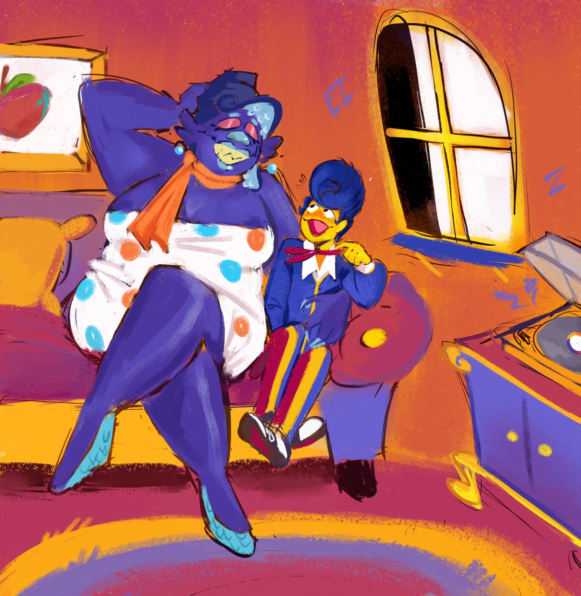 Peachykeenonit's tweet photo. Don’t be afraid of Big Girls! #welcomehome https://t.co/vpS4n61yBD
