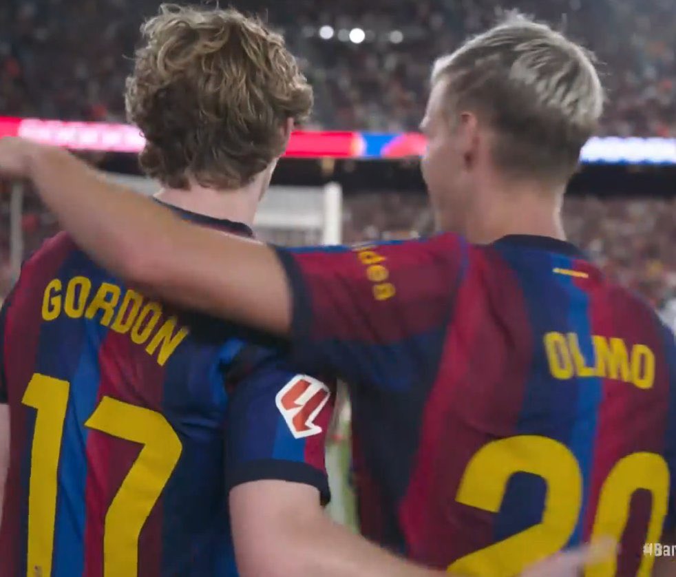 LsfootballTips's tweet photo. 🚩 Barcelona 3-1 Rayo Vallecano

GOOOOOOOAAAALL

⚽️ Le Jeune (51’) (OG)
#BARRAY #FCB #Laliga https://t.co/Exy2GLHgDU