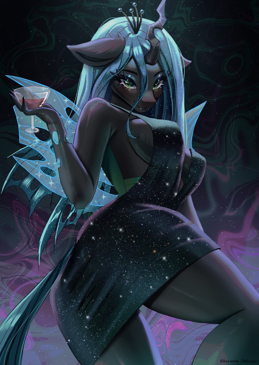 HikeruminYu's tweet photo. Queen Chrysalis https://t.co/Yyb7TNJ5pf