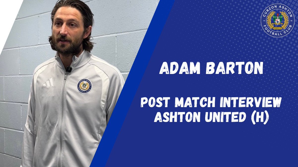 CurzonAshton's tweet photo. π₯ Adam and Brad's post match interviews are now available to watch
ADAM: https://t.co/9L0Ig0uoVI
BRAD: https://t.co/vxjrYmOQif
#BackTheNash | #TheNextStepTogether https://t.co/hckVp9bX5P