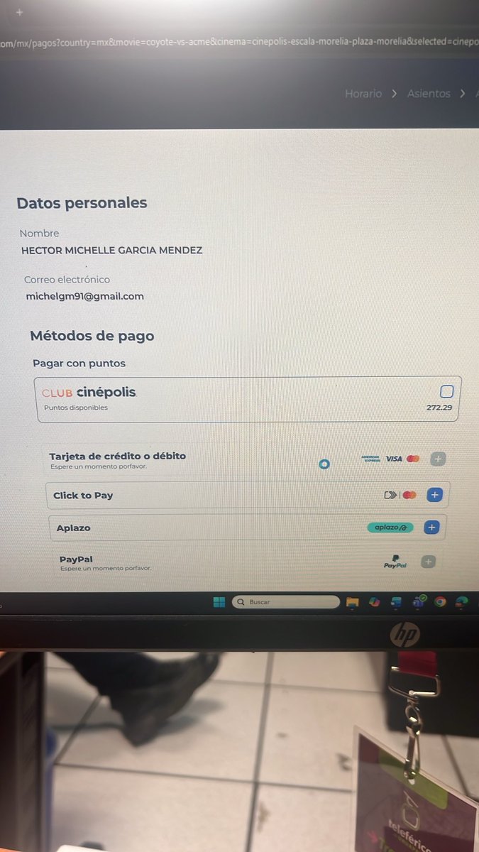 mizhellgarcia's tweet photo. @AyudaCinepolis No me habilita el método de tarjeta así se queda https://t.co/e5Qionwl39