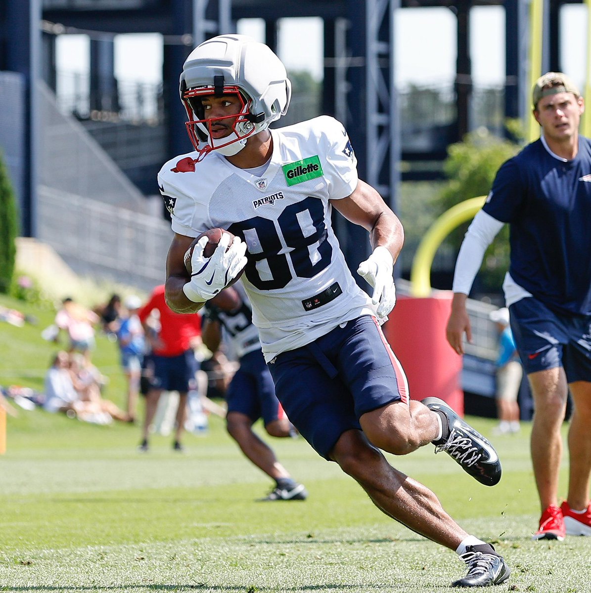 LosTalksPats's tweet photo. The #Patriots have signed rookie WR Cameron Dorner to the practice squad, per @DougKyed.

Dorner made many impressive plays during training camp and even repped with the second-team offense at times. https://t.co/CEqVP3Kk4B