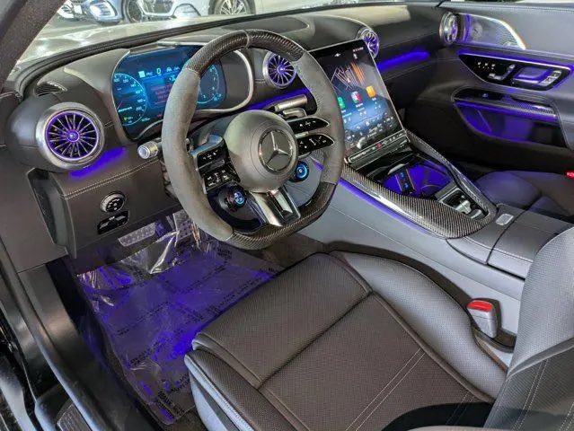 banton94414's tweet photo. NEW 2026 Mercedes-Benz AMG SL 55 Base 

$135,575
17 Miles

Features &amp; Specs:
• MANUFAKTUR Night Black Magno exterior
• Black interior
• 4.0L AMG V8 gasoline engine
• All-Wheel Drive
• Automatic transmission
• 14–21 MPG
🖤 Practically brand new with only 17 miles. https://t.co/OX8v94okxC