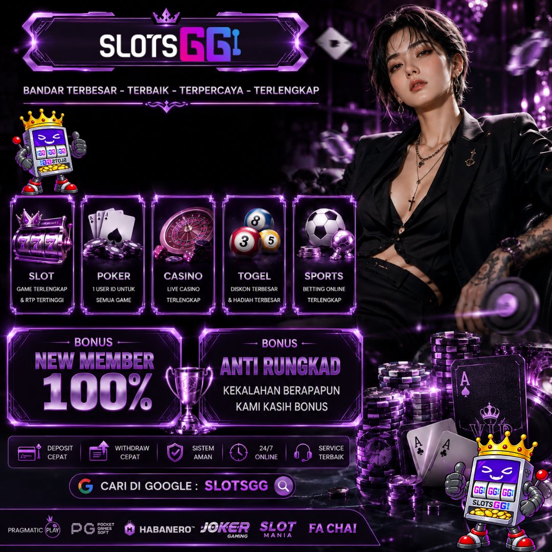 SlotsggHoki's tweet photo. SLOTSGG — Terbesar • Terbaik • Terpercaya • Terlengkap🔥
🎰 SLOT | POKER | CASINO | TOGEL | SPORTS

🎁 BONUS NEW MEMBER 100%
💥 BONUS ANTI RUNGKAD
⚡ Deposit &amp; WD cepat
🛡️ Sistem aman • Online 24/7

🔗Link GACOR : https://t.co/w7dP7OOrO5
🔎 KETIKIN DI GOOGLE BORR : SLOTSGG https://t.co/RbCGV70xQ9