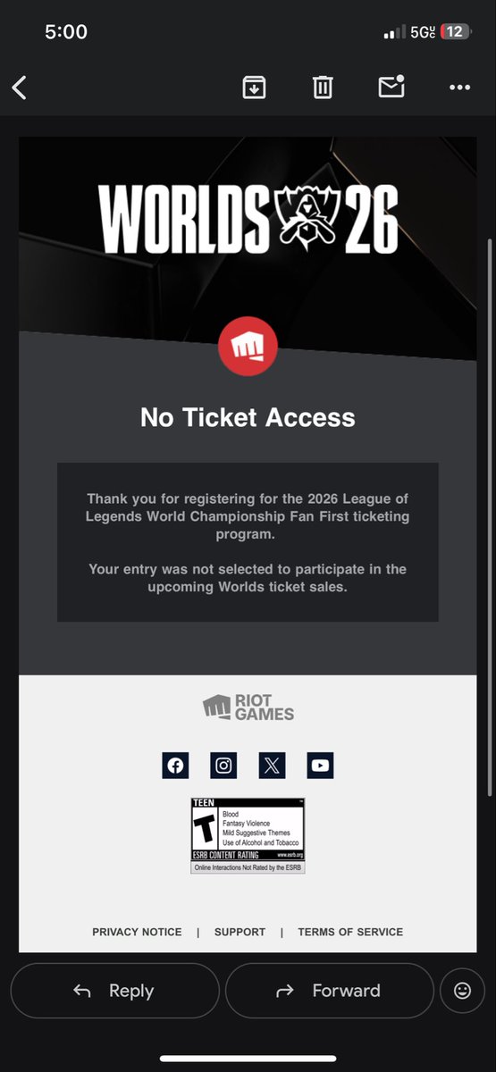 wizerdhalk's tweet photo. @DShyKnock I also just got the email. Less pissed about not getting selected and more why i didn’t get selected. https://t.co/hjLxU8Uys4