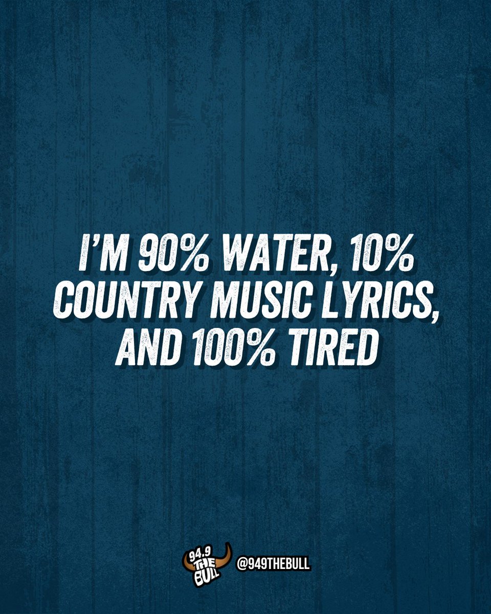 949TheBull's tweet photo. Current blend. 🎶 https://t.co/gniSHFfbDm