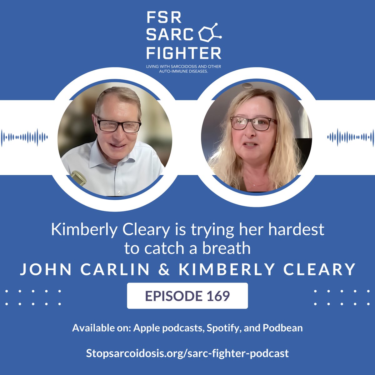 StopSarcoidosis's tweet photo. Kimberly Cleary lives in Chicago, where she is dealing with severe pulmonary Sarcoidosis.  After a long path to diagnosis, she is working with her medical team to find a treatment that works for her.  It has't been easy.

Listen to her story on the latest episode of the https://t.co/kVqVDzbliV