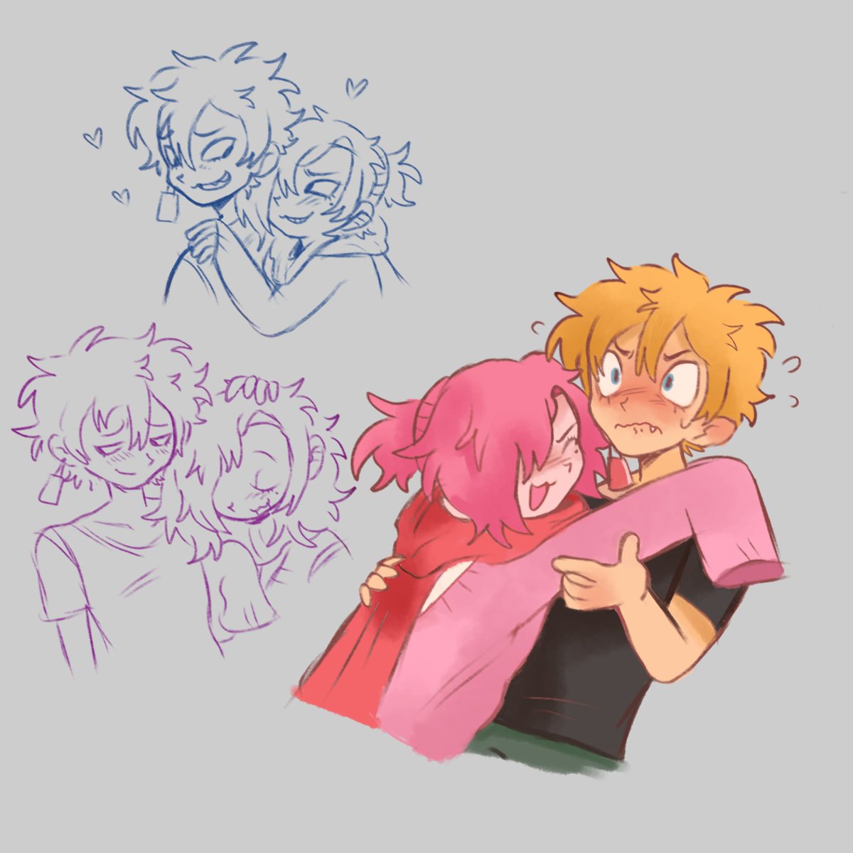 Zony500's tweet photo. doodles #mitsukou #tbhk https://t.co/bkFKiO8B8r