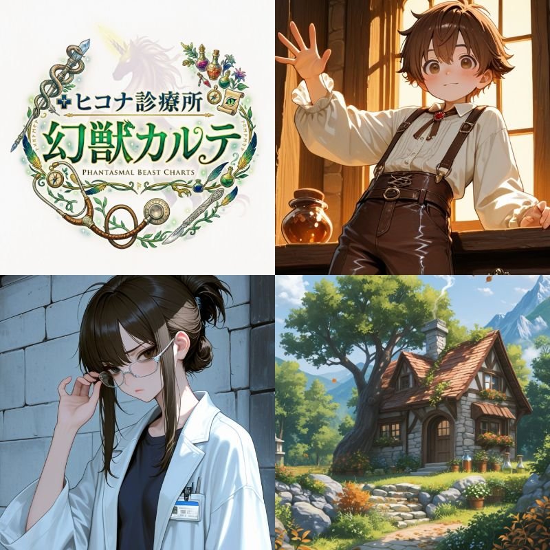 ojiro_kei's tweet photo. 幻獣✕本格医療
『ヒコナ診療所の幻獣カルテ』

本日17時21分
ついに最終回です。

https://t.co/4Ey5s0TCAn

よろしくお願いします🐇
#カクヨム https://t.co/yFrn8koYYg